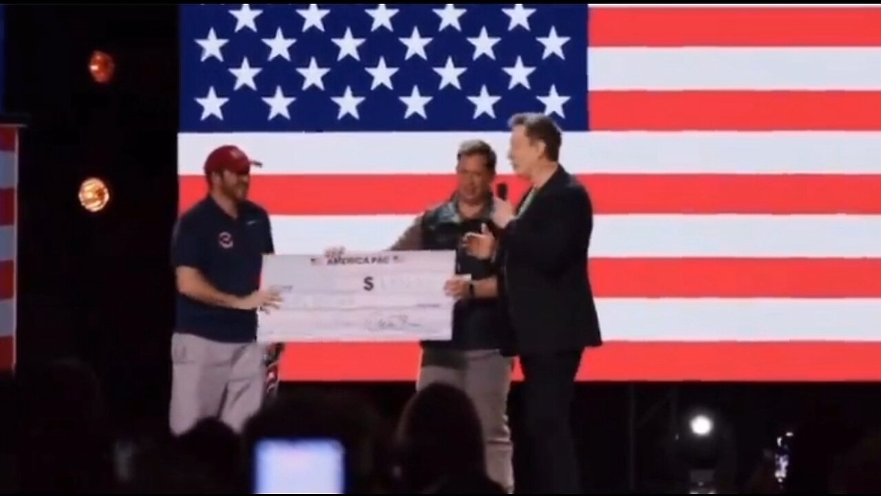 Elon Musk Gives Away $1 MILLION To Voter Who Signed His Free Speech Petition