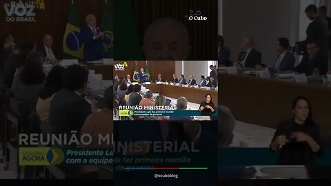 "Quem fizer errado será convidado a deixar o governo", afirma lula durante reunião ministerial