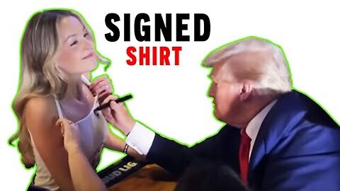 BEAUTIFUL WOMAN GIVES PEN TO TRUMP, WHAT HAPPENS NEXT IS UNBELIEVABLE