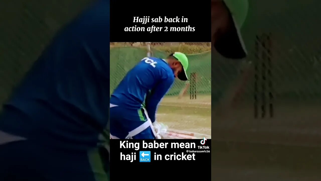 King baber mean haji 🔙 in cricket #youtubeshorts #cricket #batsman #funnycricket #ytshorts #cricketl