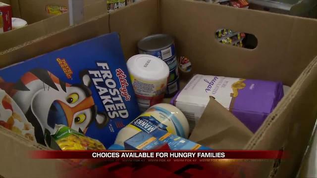 Organization helps hungry families