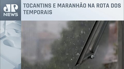 Volumes expressivos de chuva na metade do Norte no Brasil