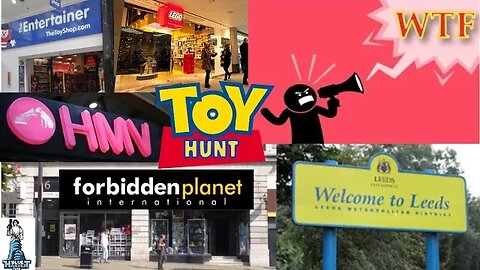 Toy Hunt Walk Around Leeds #toyhunt