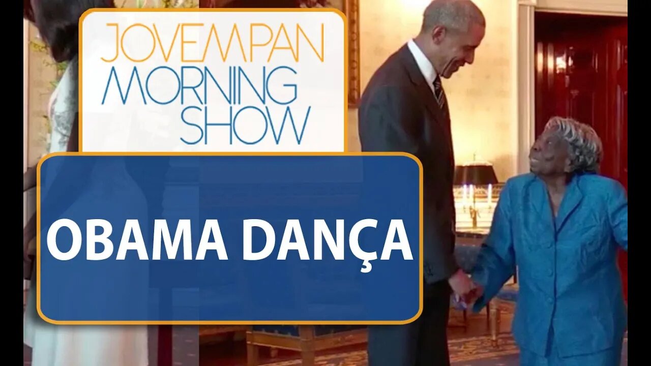 Obama realiza sonho de senhora de 106 anos e dança com ela na Casa Branca/MS/JP
