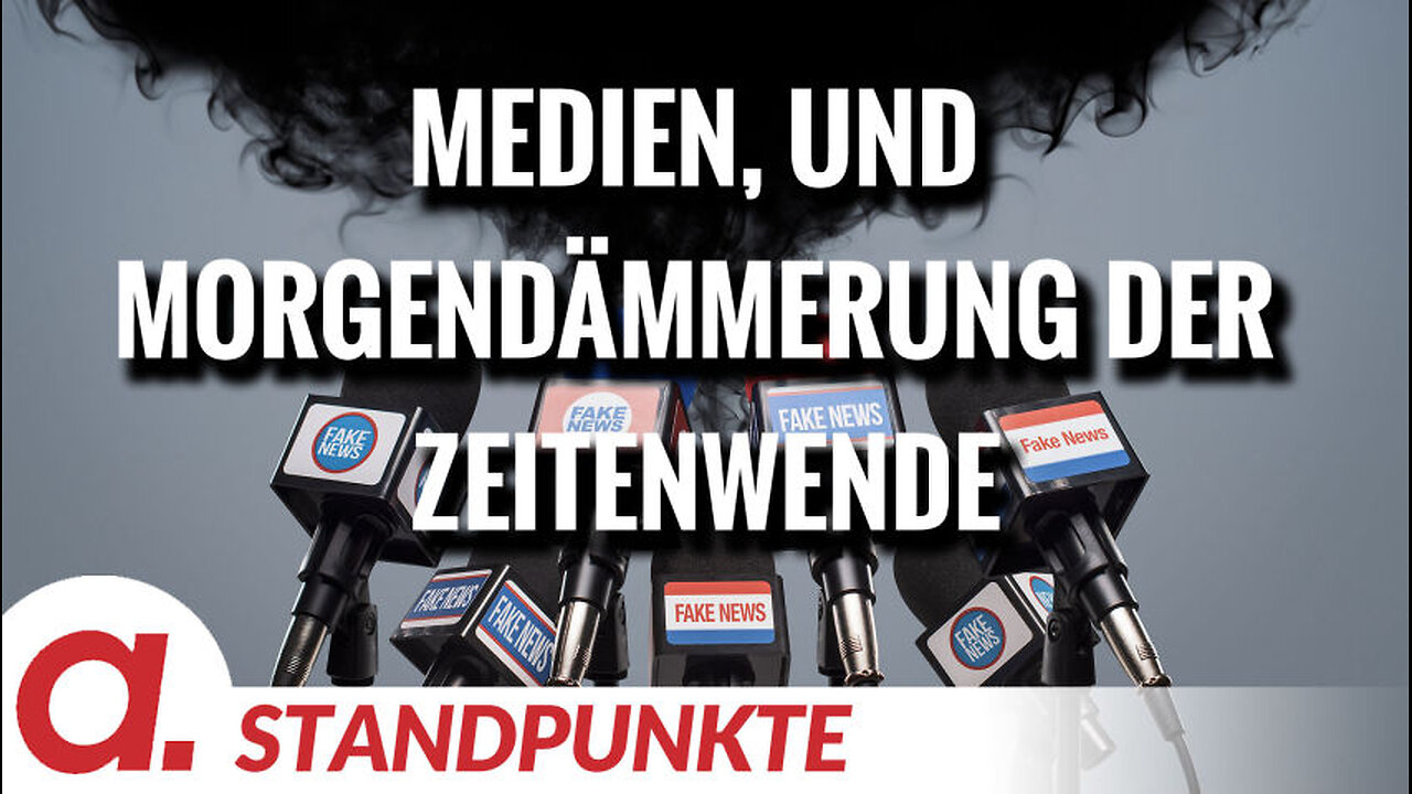 Medien, und Morgendämmerung der Zeitenwende | Von Jochen Mitschka
