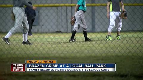 As parents watch little league game, Pasco thief is breaking into their cars