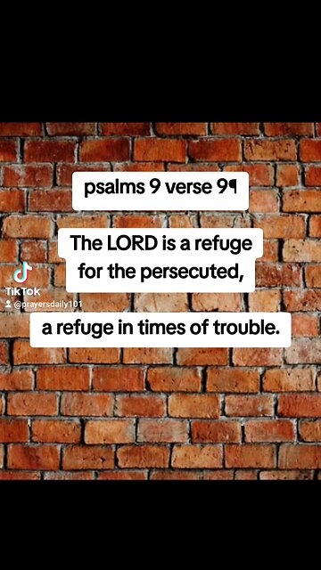 psalms 9 verse 9