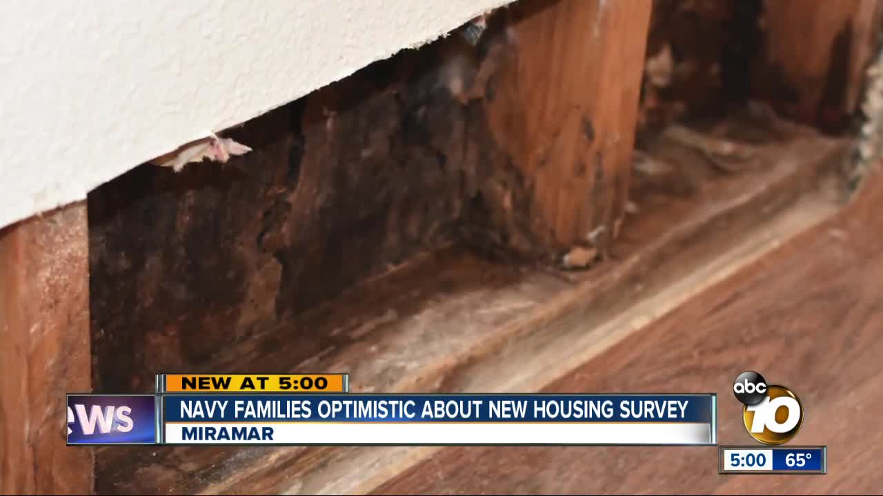 Navy families optimistic about new housing survey