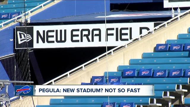 New stadium talk? Not so fast, says Terry Pegula