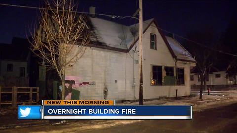 Boarded-up bar starts on fire again on Milwaukee's north side