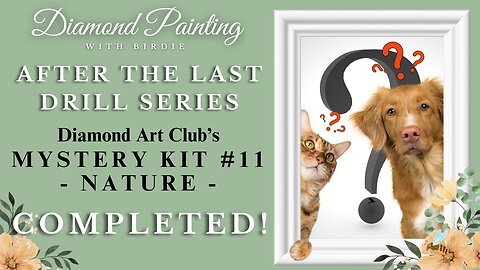 AFTER THE LAST DRILL SERIES - Diamond Art Club - Mystery Kit (No. 11) - Nature - COMPLETED!