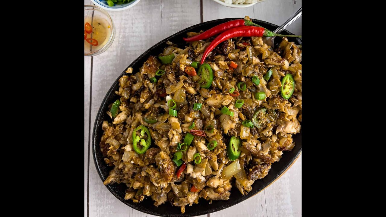 Bangus Sisig with Crispy Chicharon: A Sizzling Filipino Favorite