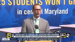 New initiative aims to improve Baltimore City School's dropout rate