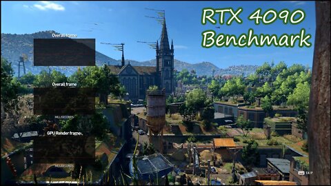 Dying Light 2 Benchmark RTX 4090 4K Native HDR