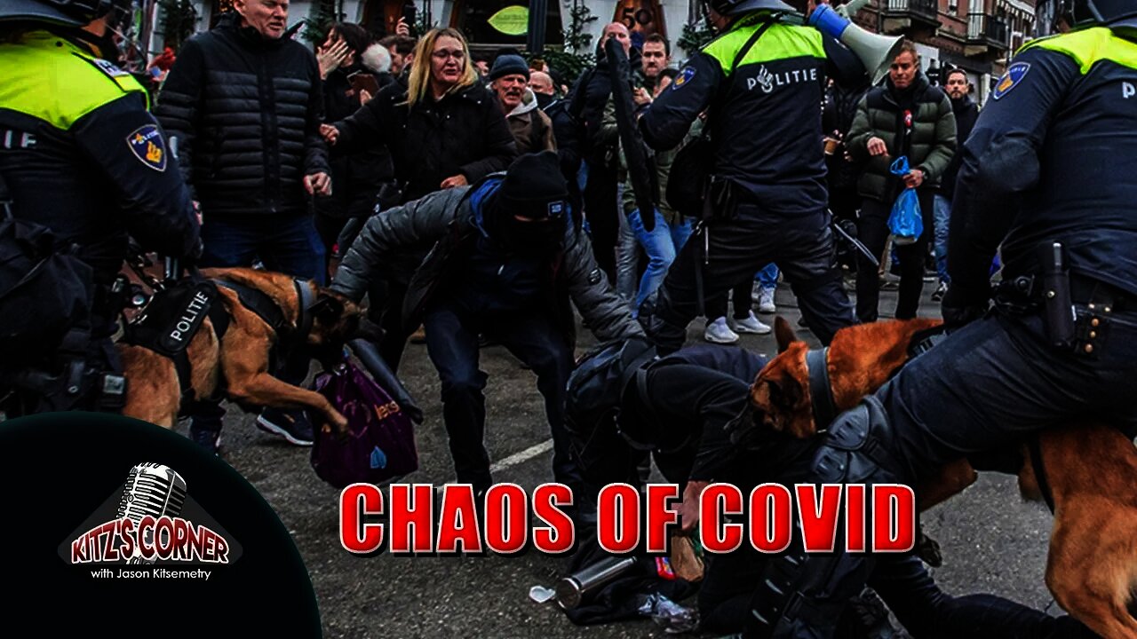 Amsterdam Police Attack Citizens During COVID Lockdown