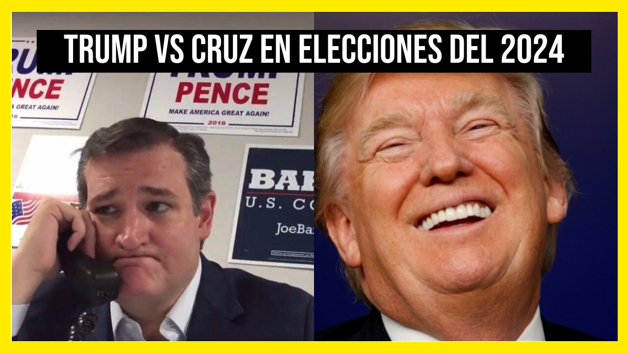 Ted Cruz Enfrentaria a Trump en Primarias 2024