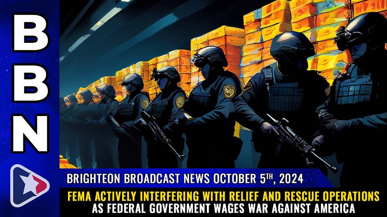 Brighteon Broadcast News, Oct 5, 2024