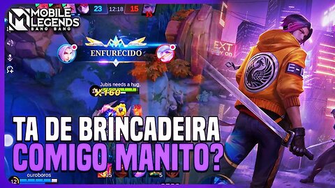 O CARA PEGOU UM ADC OFF META CONTRA MEU ASSASSINO | LING | MLBB