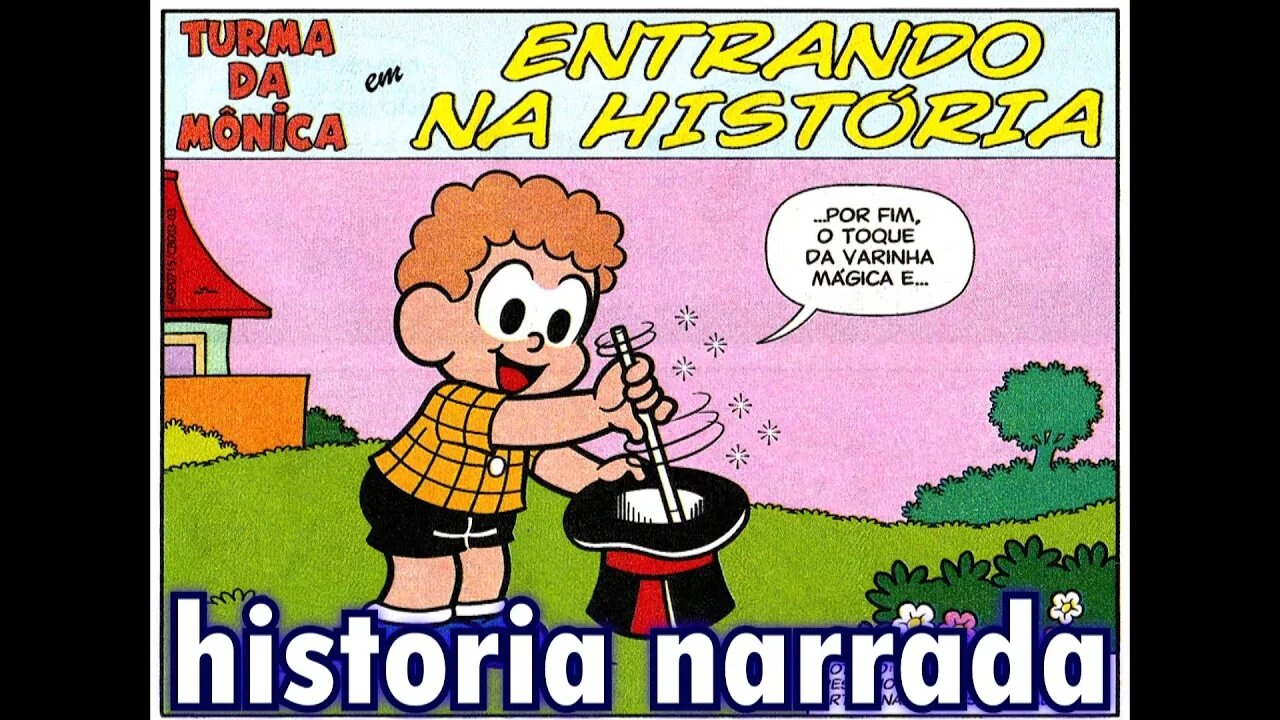 Turma da Mônica em-Entrando na história | Gibis do Rapha