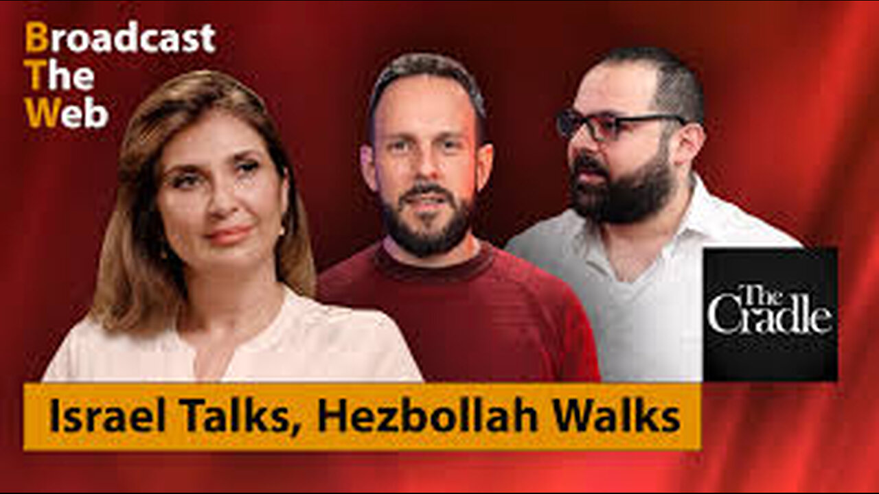 Israel talks, Hezbollah walks