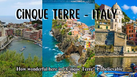 Taste and See Why Cinque Terre Is a MUST VISIT #italy #travel