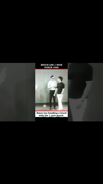 Bruce Lee 1 Inch Punch 1969 #brucelee #1inchpunch #shorts