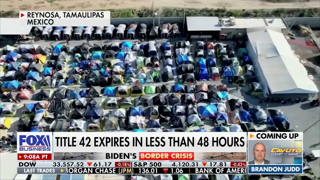 “Thousands Of Migrants” Living In Camps On US-Mexico Border Ahead Of Title 42 Lifting