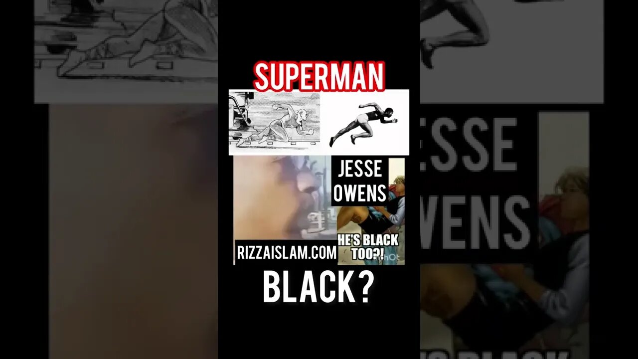 Superman is Black?!👀‼️ Come on man!🤦🏿♂️ lol - Don’t be mad🤷🏿♂️ #RizzaIslam