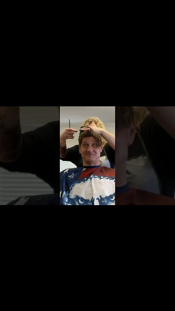 HAIR TODAY…GONE FOR NOW #longhair #haircut #romancemodel