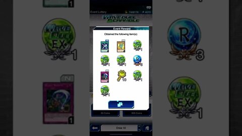Yu-Gi-Oh! Duel Links - Wave Duel Scramble Event Lottery Draws