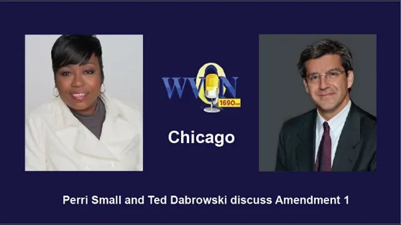 Find out why WVON’s Perri Small is voting no on Amendment 1 – Wirepoints on WVON