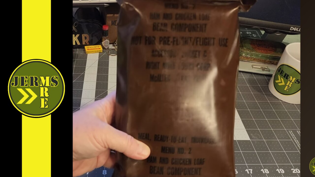 36 Years Old!! 1987 US MRE Menu #2 Ham & Chicken Loaf MRE Review