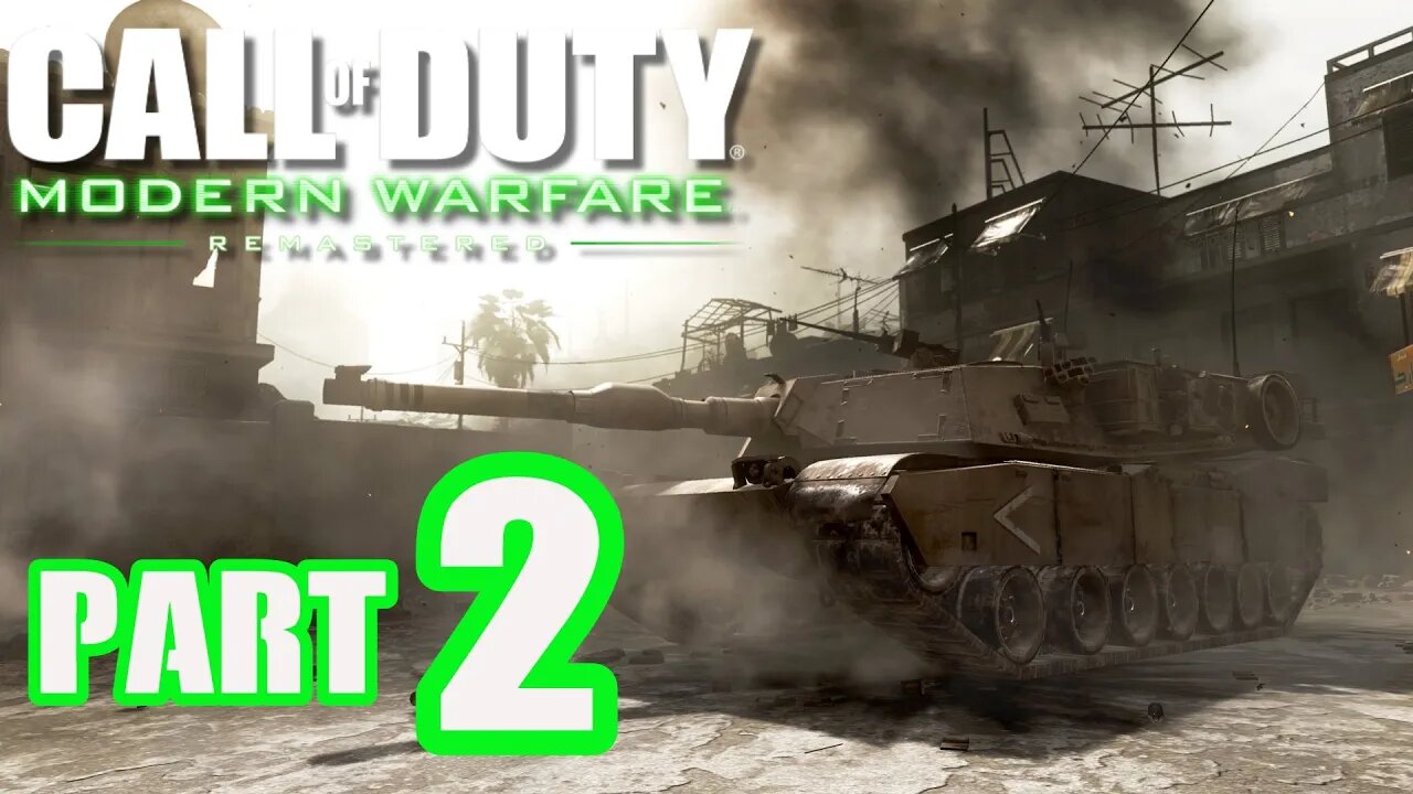 CALL OF DUTY 4: MODERN WARFARE (Remastered) - PART 2 - WAR PIG (COD CAMPAIGN)