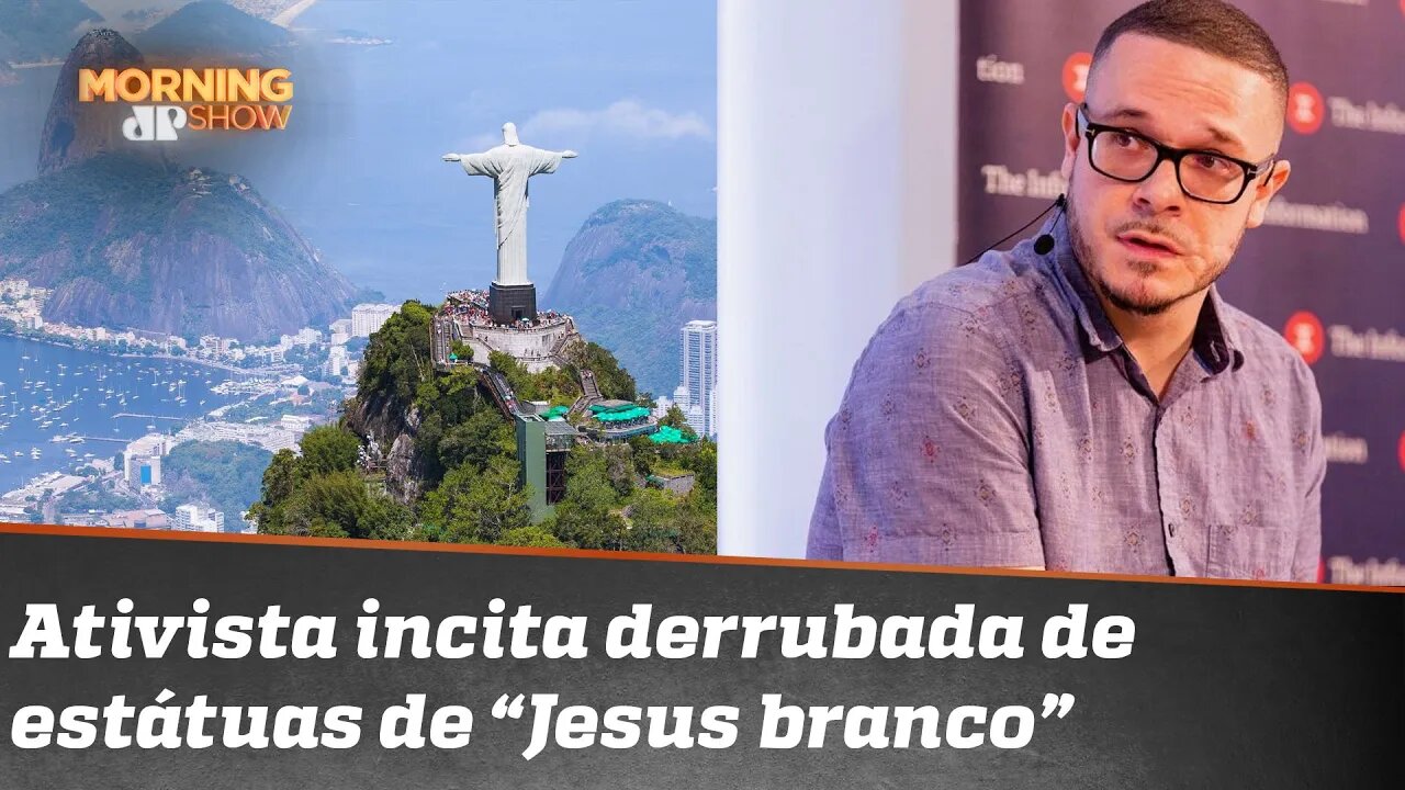 A polêmica das estátuas: tem gente querendo derrubar “Jesus branco”