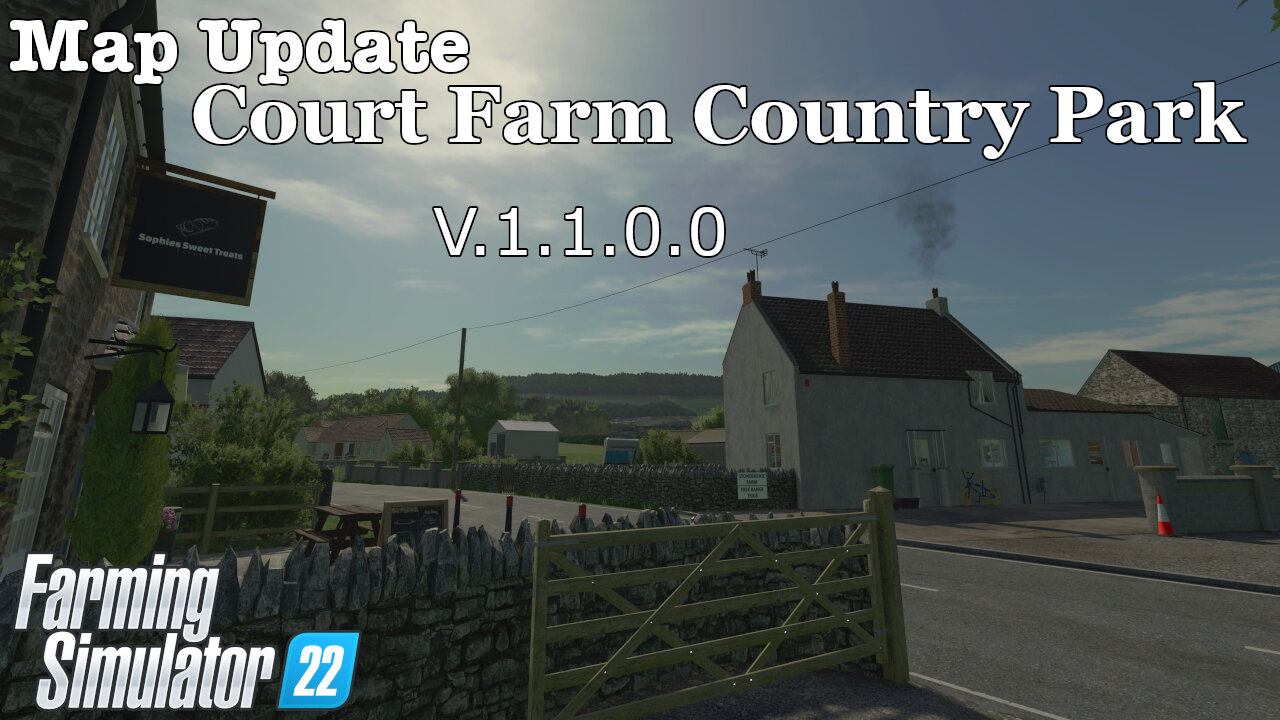 Map Update | Court Farm Country Park | V.1.1.0.0 | Farming Simulator 22