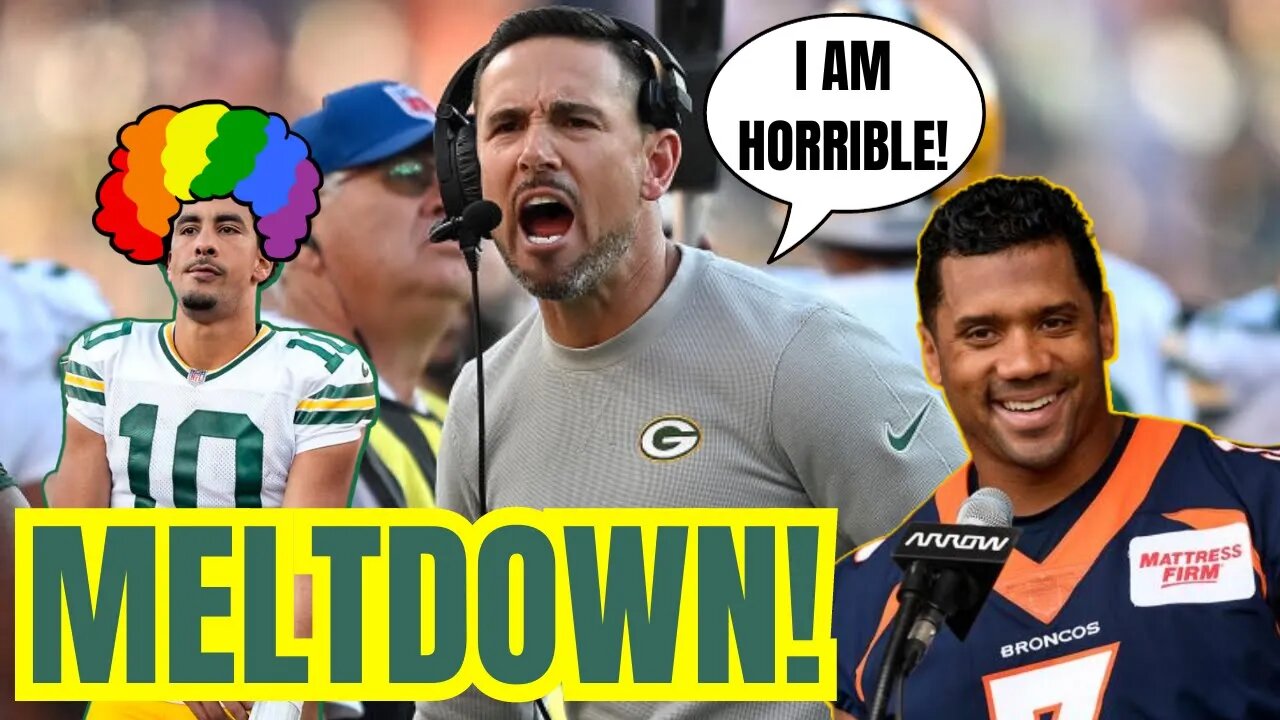 Matt Lafleur, Jordan Love Get CLOWNED by Russell Wilson & Broncos! PACKERS FANS ARE FURIOUS!