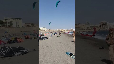 Tenarife kitesurfing