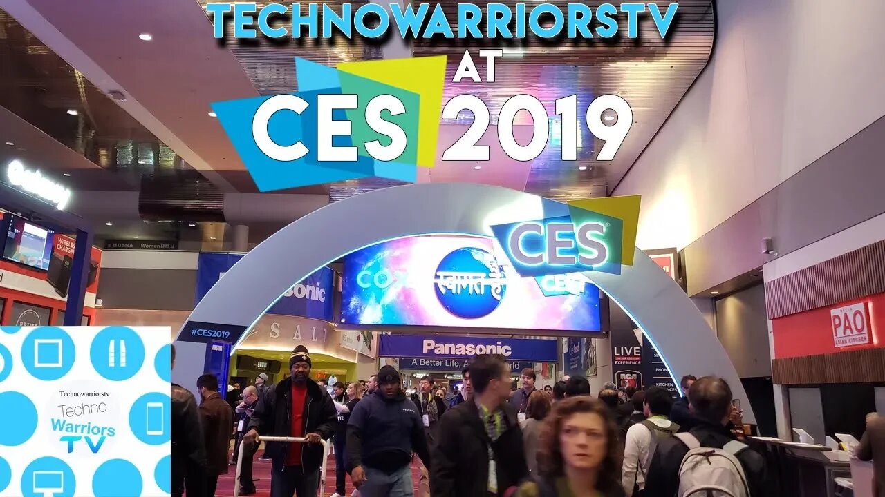 Techno warriors tv at CES 2019