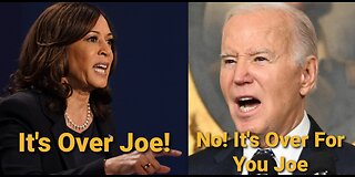 Biden Angry With Kamala For Moving Him Aside