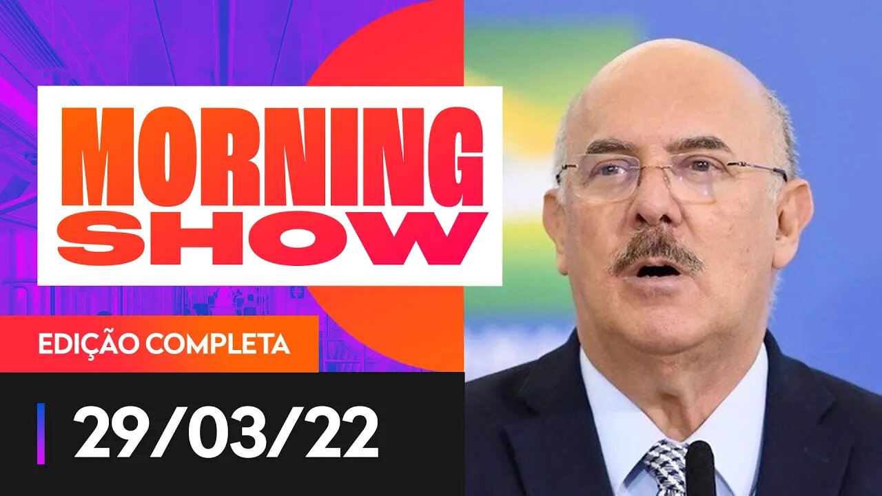 MILTON RIBEIRO EXONERADO // WILL SMITH SE DESCULPA - MORNING SHOW - 29/03/22