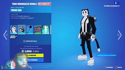 Fortnite with Rock Mercury