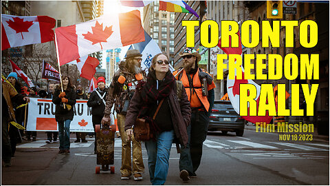 Out-of-Towners Walk with Toronto Freedom Rally