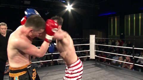 Davies v Tate. ISKA British K-1 Title. Stand and Bang Hardcore, 22nd February 2014