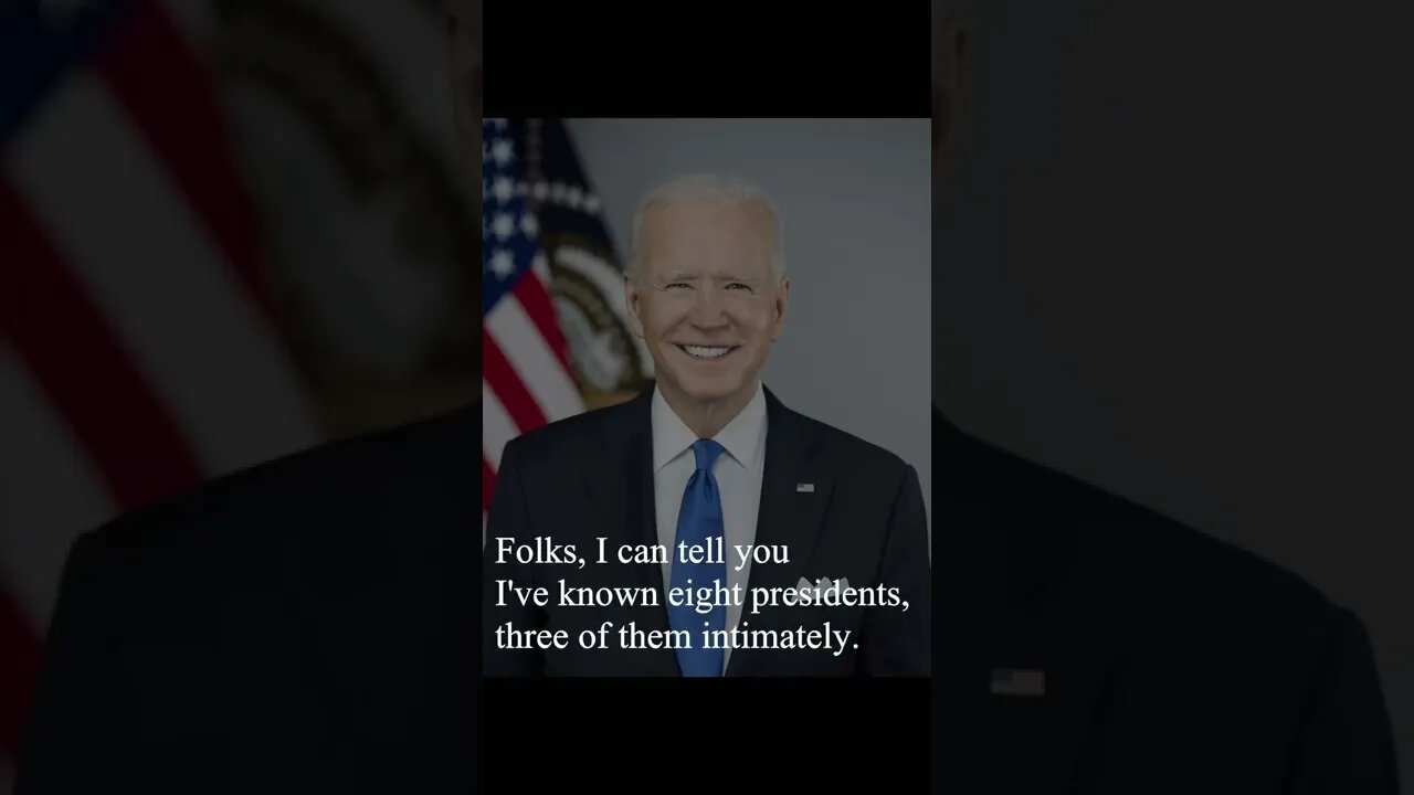 Joe Biden Quotes - Folks, I can tell you...