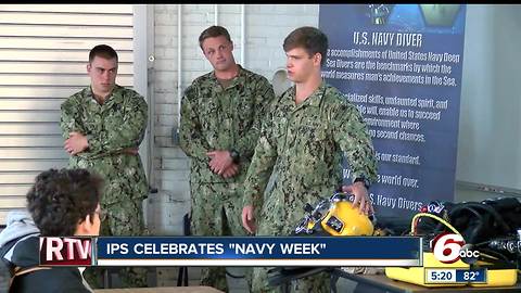 Indianapolis Public Schools celebrate Navy Week