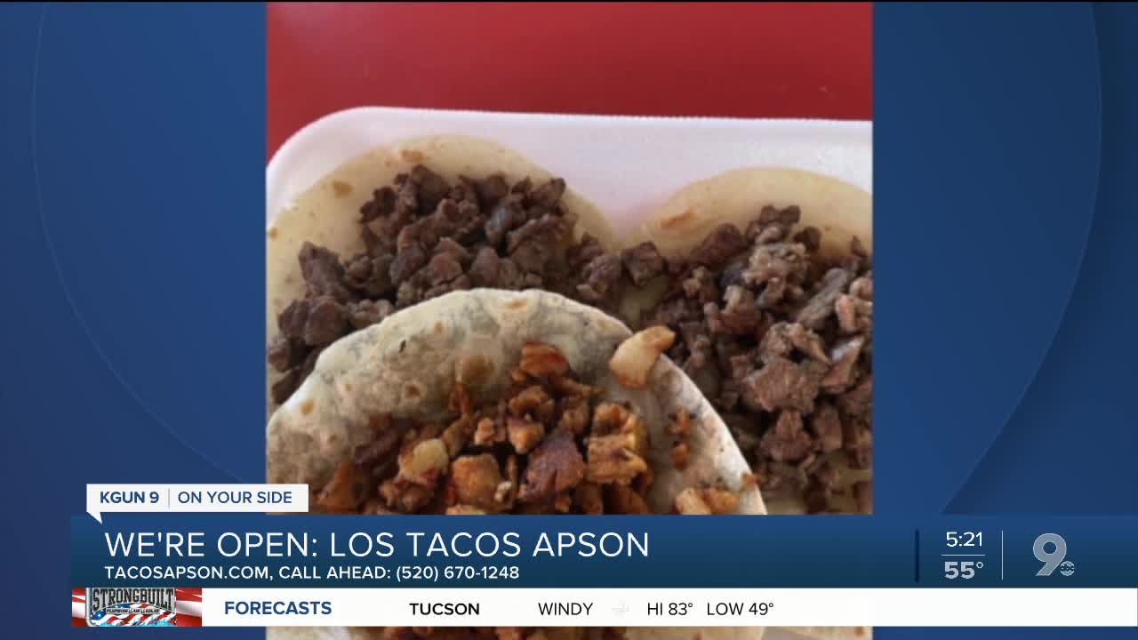 Los Tacos Apson sells takeout Mexican fare