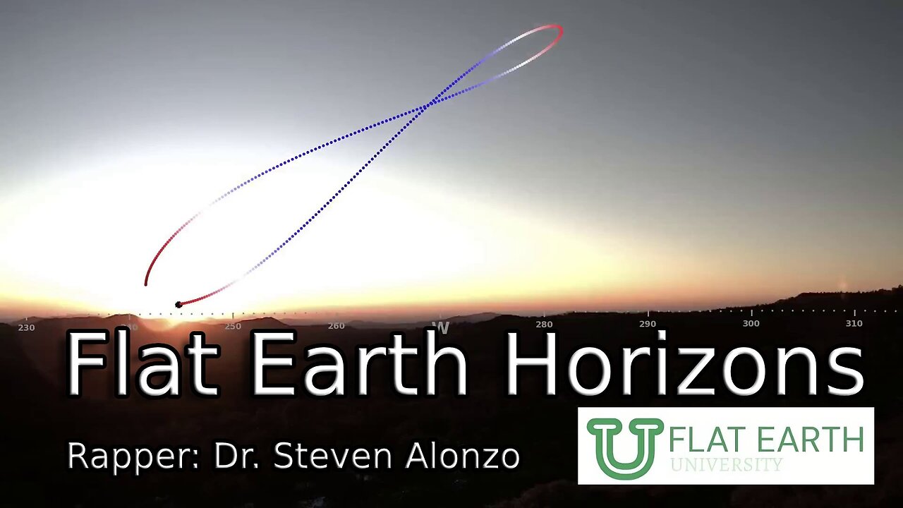 Flat Earth Horizons Rap Song by Dr. Steven Alonzo