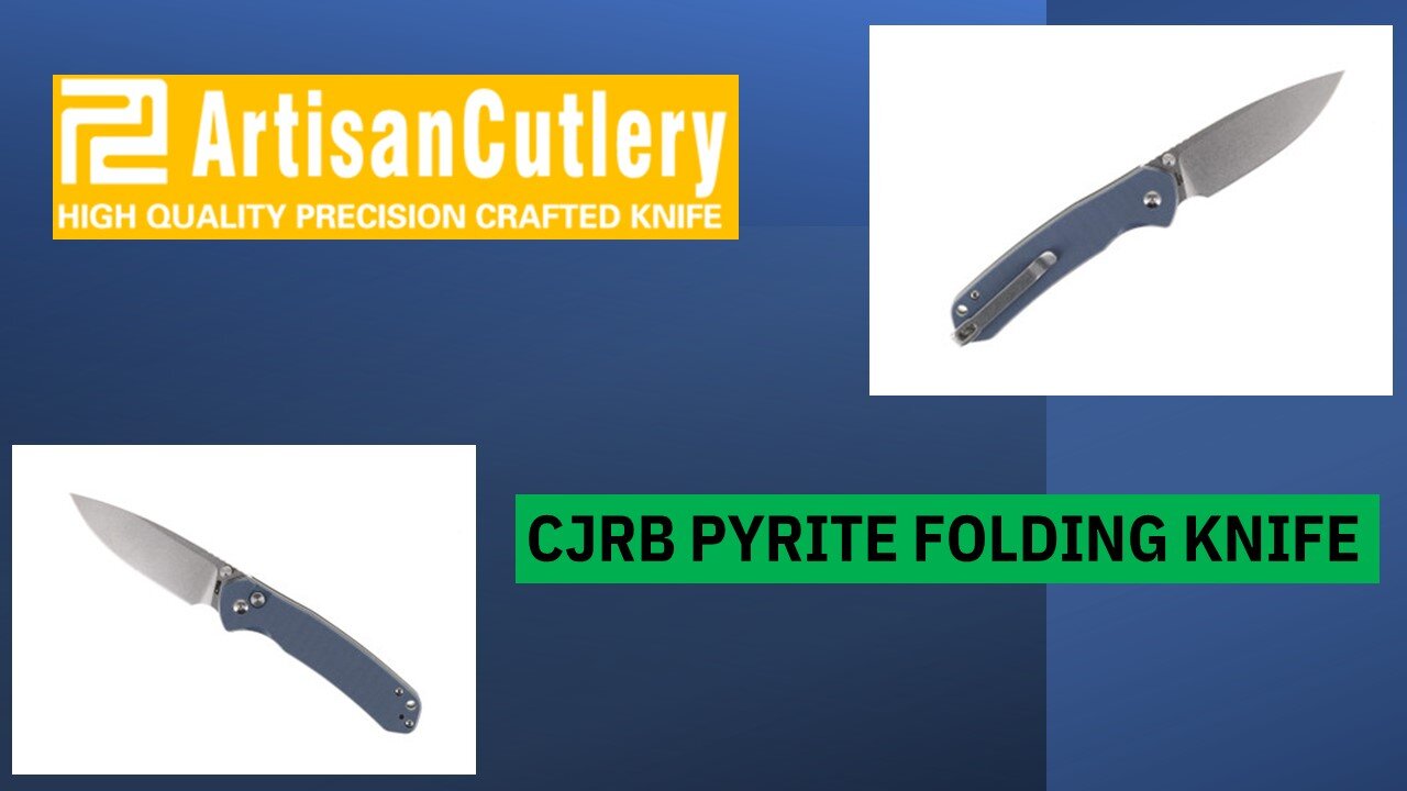 CJRB PYRITE FOLDING KNIFE