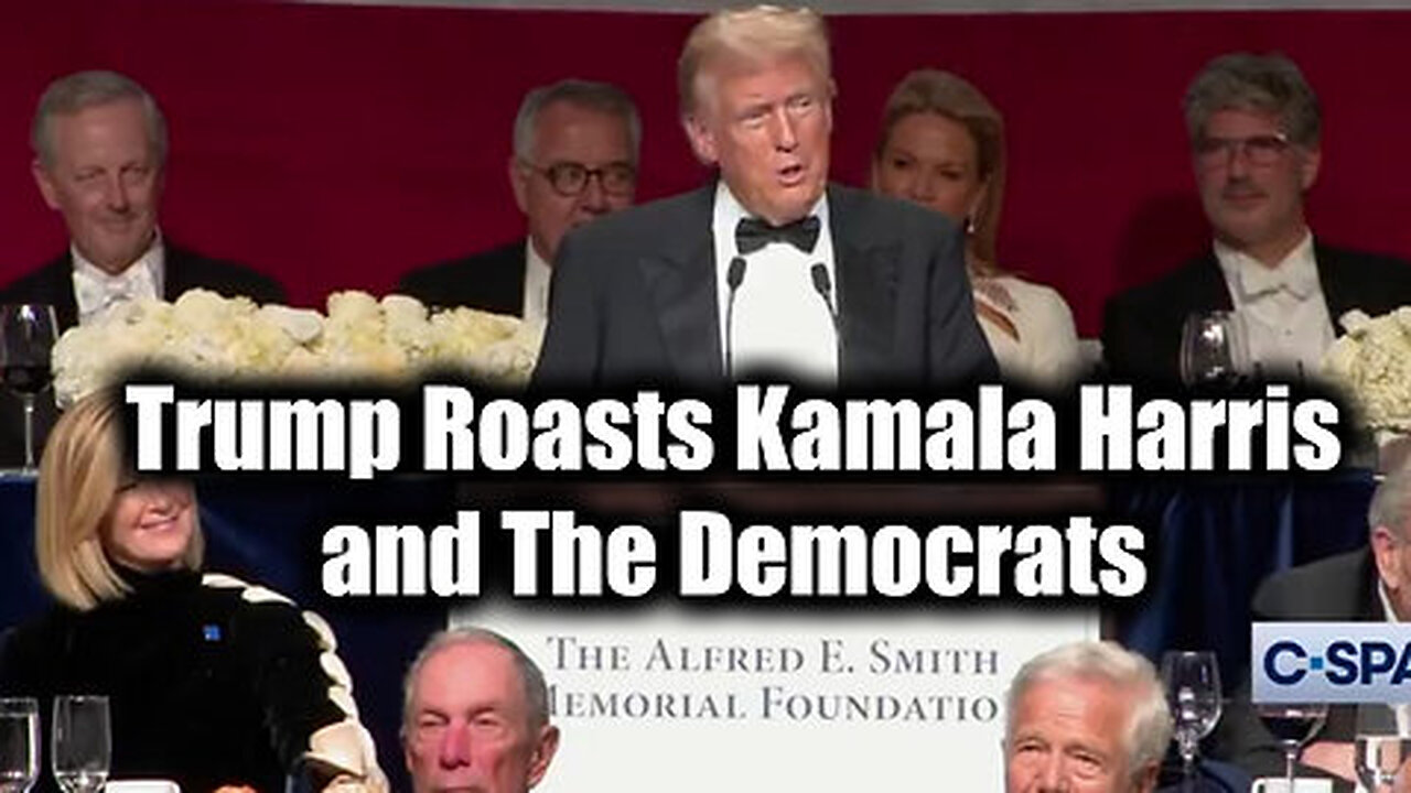 Donald Trump Roasts Kamala Harris and The Democrats