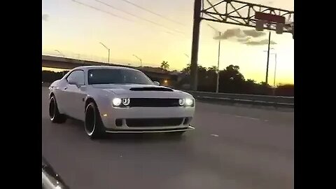 Dodge Demon Fly-By